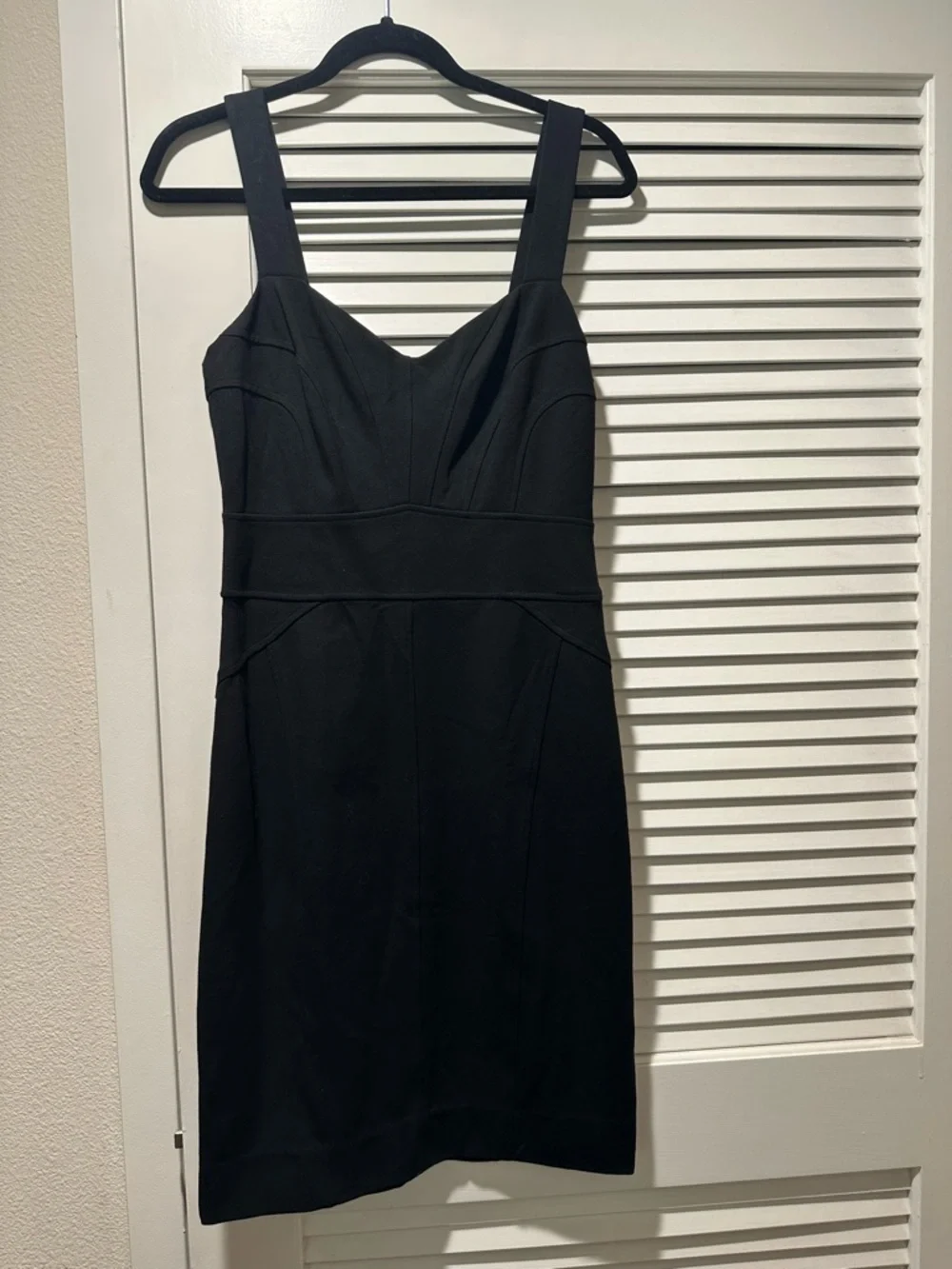 NWOT Diane von Furstenberg Jiwon Little Black Dress - Picture 2 of 4